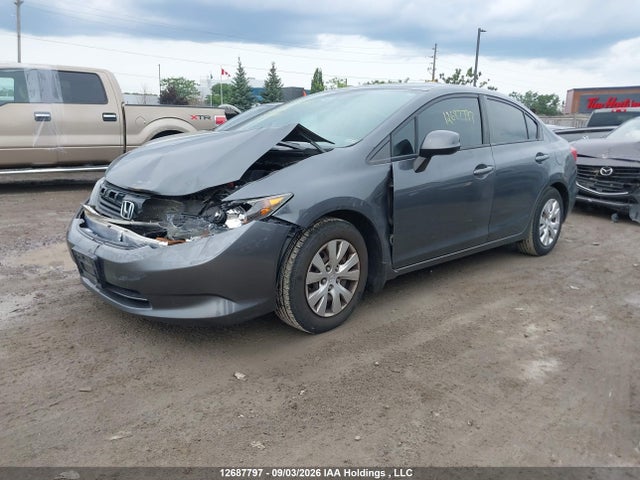 12687797 :رقم المزاد ، 2HGFB2F48CH101881 vin ، 2012 Honda Civic Lx مزاد بيع