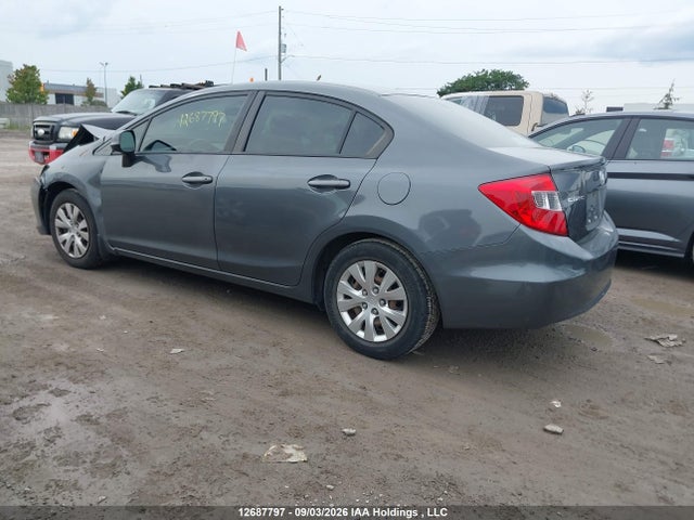 12687797 :رقم المزاد ، 2HGFB2F48CH101881 vin ، 2012 Honda Civic Lx مزاد بيع