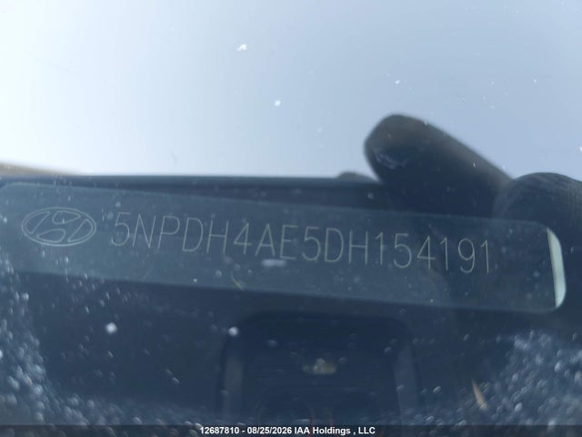 Продаж на аукціоні авто 2013 Hyundai Elantra Gl, vin: 5NPDH4AE5DH154191, номер лоту: 12687810