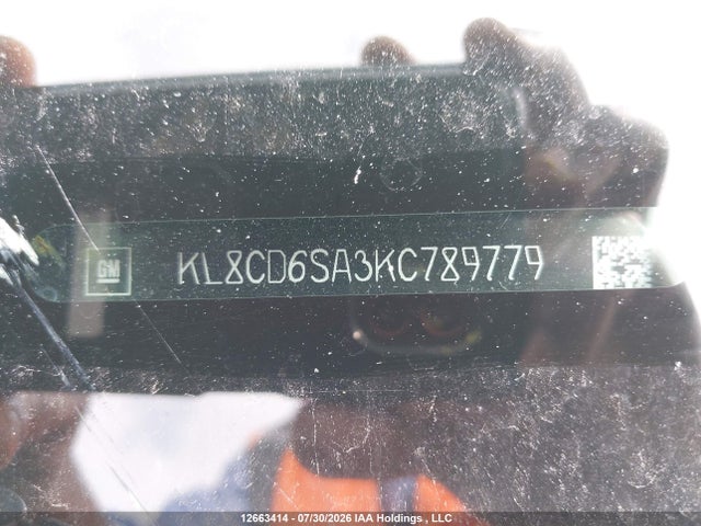 KL8CD6SA3KC789779 Chevrolet Spark 1lt Cvt