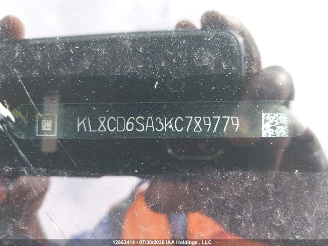 KL8CD6SA3KC789779 Chevrolet Spark 1lt Cvt