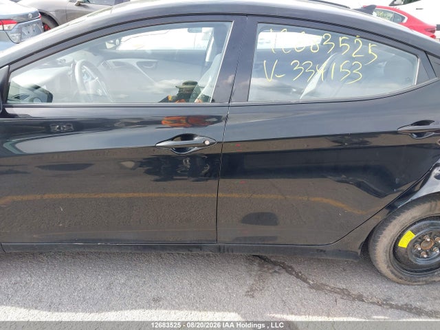 2013 Hyundai Elantra Gl მანქანა იყიდება აუქციონზე, vin: 5NPDH4AEXDH334153, აუქციონის ნომერი: 12683525