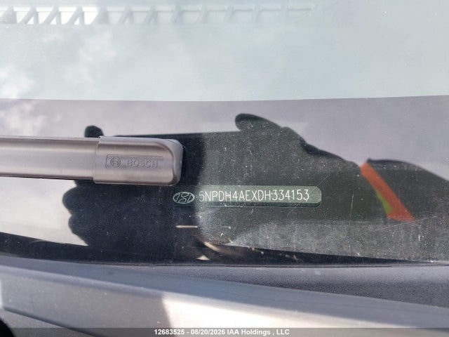 2013 Hyundai Elantra Gl მანქანა იყიდება აუქციონზე, vin: 5NPDH4AEXDH334153, აუქციონის ნომერი: 12683525