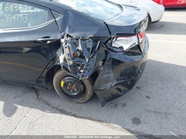 2013 Hyundai Elantra Gl მანქანა იყიდება აუქციონზე, vin: 5NPDH4AEXDH334153, აუქციონის ნომერი: 12683525