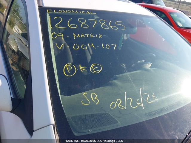 Продажа на аукционе авто 2009 Toyota Matrix Xrs, vin: 2T1GE40E69C004107, номер лота: 12687865