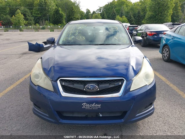 2011 Subaru Legacy 2.5i Premium მანქანა იყიდება აუქციონზე, vin: 4S3BMGB62B3228106, აუქციონის ნომერი: 12687877