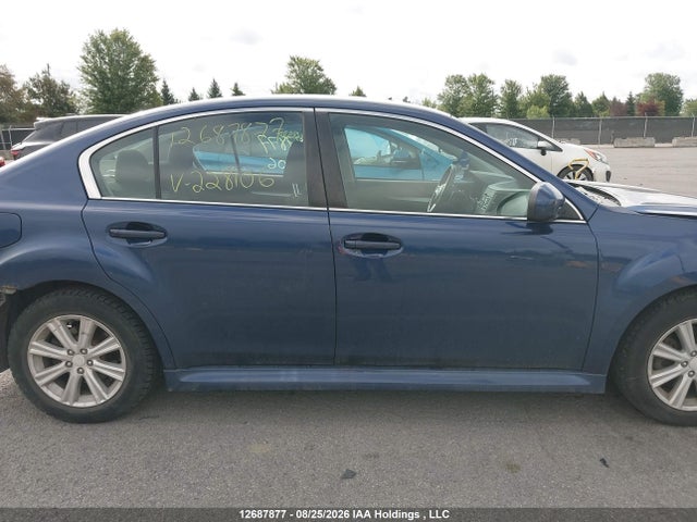 2011 Subaru Legacy 2.5i Premium მანქანა იყიდება აუქციონზე, vin: 4S3BMGB62B3228106, აუქციონის ნომერი: 12687877