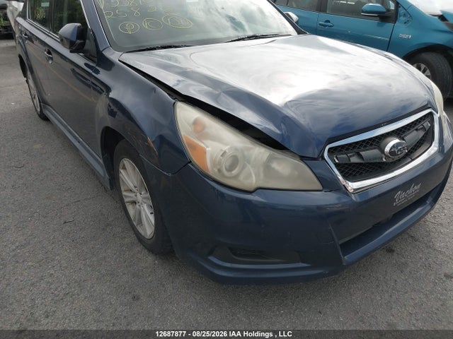 2011 Subaru Legacy 2.5i Premium მანქანა იყიდება აუქციონზე, vin: 4S3BMGB62B3228106, აუქციონის ნომერი: 12687877