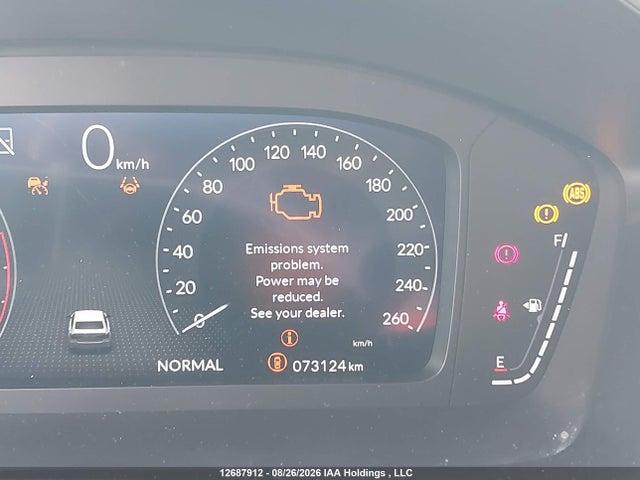 12687912 :رقم المزاد ، 2HGFE1F95PH001658 vin ، 2023 Honda Civic Touring مزاد بيع