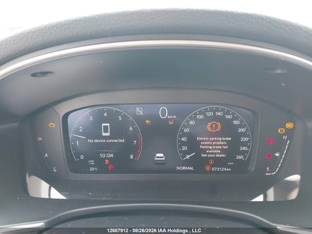 12687912 :رقم المزاد ، 2HGFE1F95PH001658 vin ، 2023 Honda Civic Touring مزاد بيع