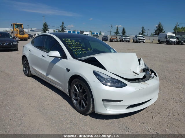 2021 Tesla Model 3 მანქანა იყიდება აუქციონზე, vin: 5YJ3E1EBXMF857920, აუქციონის ნომერი: 12687943