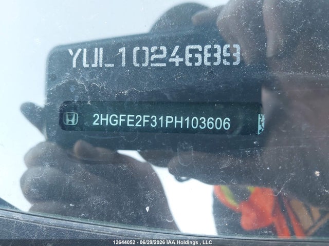 Honda Civic Ex 4dr 2023 2HGFE2F31PH103606 Image 9