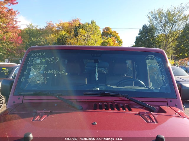 12687957 :رقم المزاد ، 1C4BJWEGXCL157777 vin ، 2012 Jeep Wrangler مزاد بيع