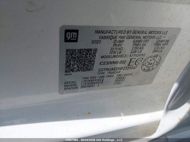 GMC Sierra K1500 2023 1GTRUAED5PZ335547 Image 19
