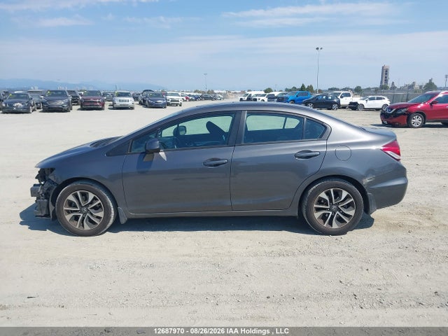 12687970 :رقم المزاد ، 2HGFB2F51DH044630 vin ، 2013 Honda Civic Ex مزاد بيع
