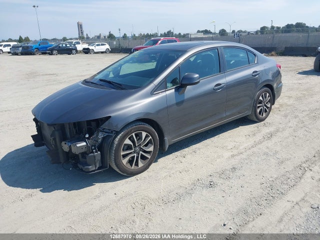 12687970 :رقم المزاد ، 2HGFB2F51DH044630 vin ، 2013 Honda Civic Ex مزاد بيع
