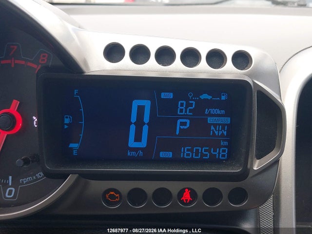 Продажа на аукционе авто 2012 Chevrolet Sonic Lt, vin: 1G1JC5EH4C4108909, номер лота: 12687977
