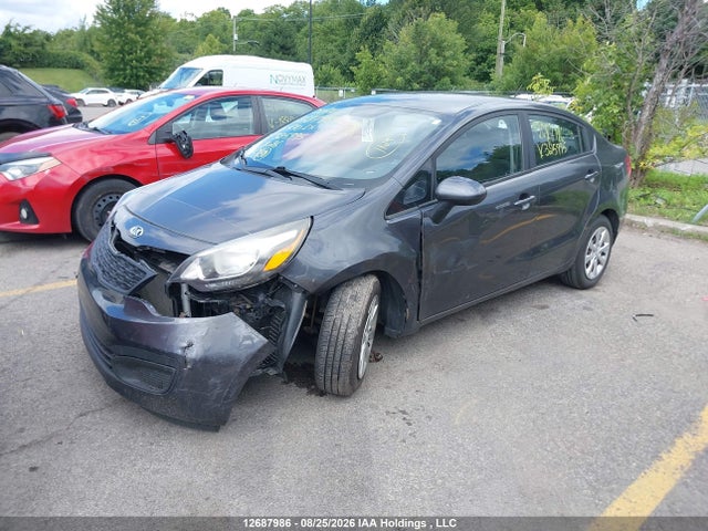 KIA RIO LX 2014 KNADM4A39E6325995 Image 2