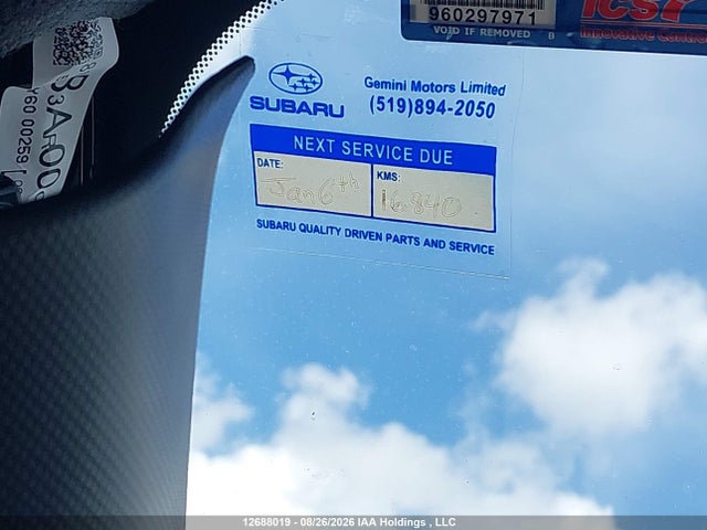 2026 Subaru Outback მანქანა იყიდება აუქციონზე, vin: JF2BURLD5TY484609, აუქციონის ნომერი: 12688019