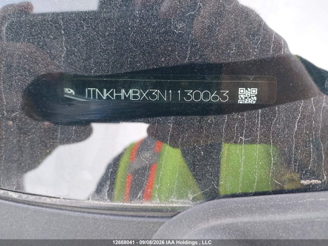 12688041 :رقم المزاد ، JTNKHMBX3N1130063 vin ، 2022 Toyota C-hr Xle/night Shade/limited مزاد بيع