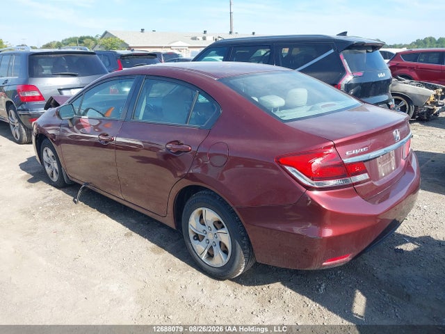 2015 Honda Civic Lx მანქანა იყიდება აუქციონზე, vin: 2HGFB2F4XFH002676, აუქციონის ნომერი: 12688079
