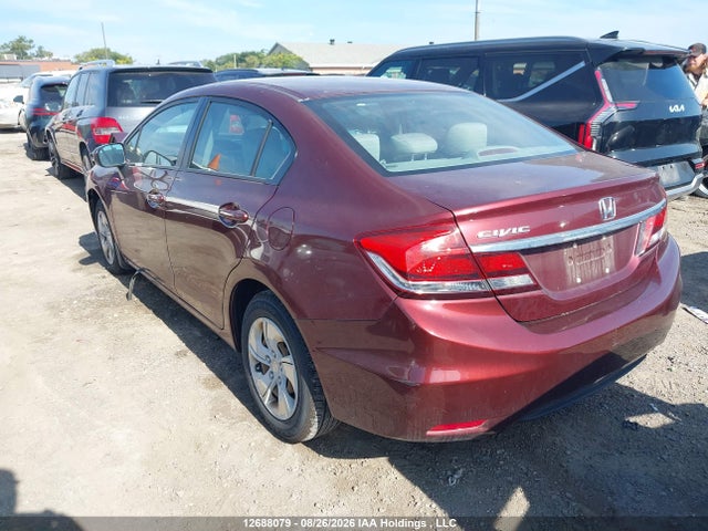 2015 Honda Civic Lx მანქანა იყიდება აუქციონზე, vin: 2HGFB2F4XFH002676, აუქციონის ნომერი: 12688079