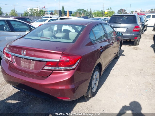 2015 Honda Civic Lx მანქანა იყიდება აუქციონზე, vin: 2HGFB2F4XFH002676, აუქციონის ნომერი: 12688079