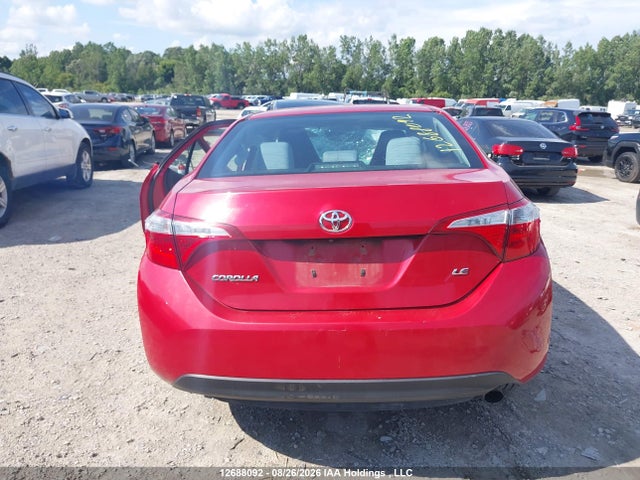 Toyota COROLLA LE 2016 2T1BURHE6GC679760 Image 16