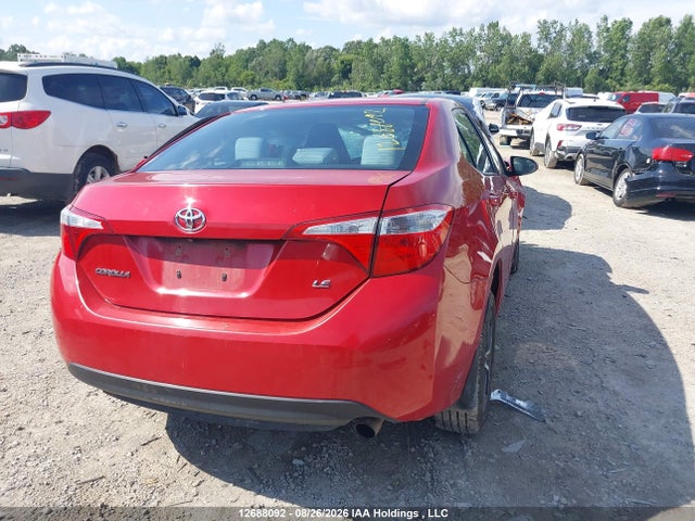 Toyota COROLLA LE 2016 2T1BURHE6GC679760 Image 4