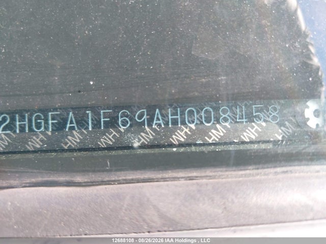 Продаж на аукціоні авто 2010 Honda Civic Lx-s, vin: 2HGFA1F69AH008458, номер лоту: 12688108