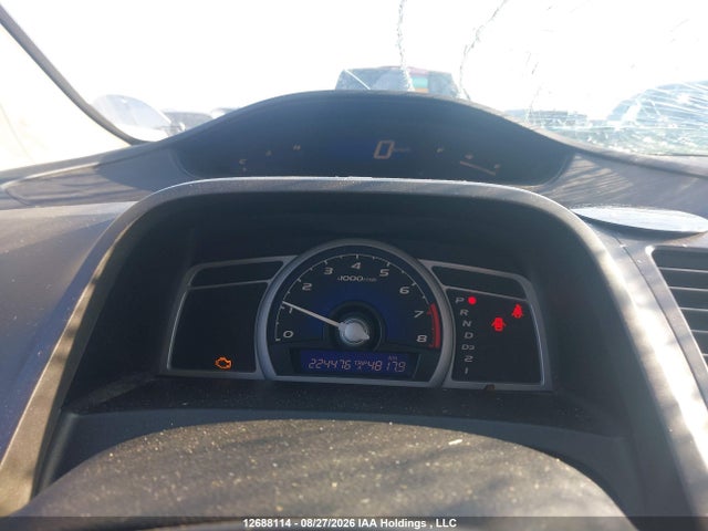 2008 Honda Civic Ex-l მანქანა იყიდება აუქციონზე, vin: 2HGFG12948H001801, აუქციონის ნომერი: 12688114