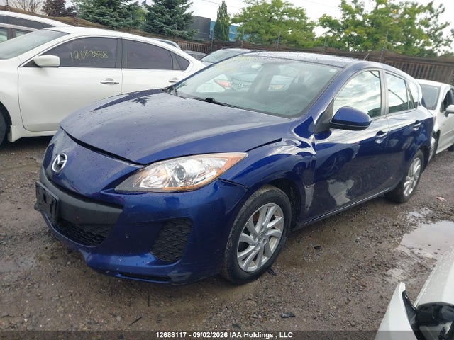 12688117 :رقم المزاد ، JM1BL1KF5C1543821 vin ، 2012 Mazda 3 I مزاد بيع