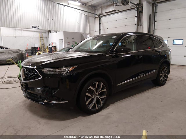 12688140 :رقم المزاد ، 5J8YE1H46NL804702 vin ، 2022 Acura Mdx Tech مزاد بيع