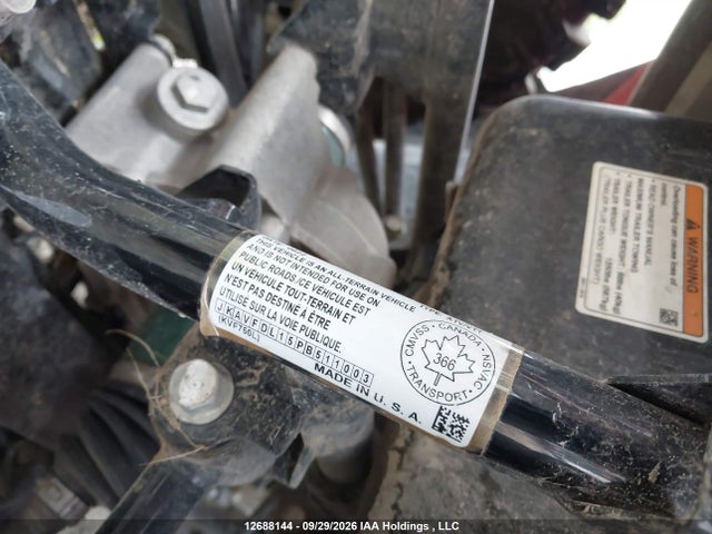 Kawasaki Kvf750 L 2023 JKAVFDL15PB511003 Image 9