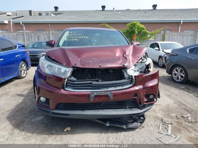 Продаж на аукціоні авто 2015 Toyota Highlander Le/le Plus, vin: 5TDBKRFH2FS200145, номер лоту: 12688151