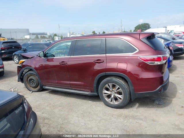Продаж на аукціоні авто 2015 Toyota Highlander Le/le Plus, vin: 5TDBKRFH2FS200145, номер лоту: 12688151