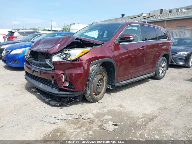 Продаж на аукціоні авто 2015 Toyota Highlander Le/le Plus, vin: 5TDBKRFH2FS200145, номер лоту: 12688151