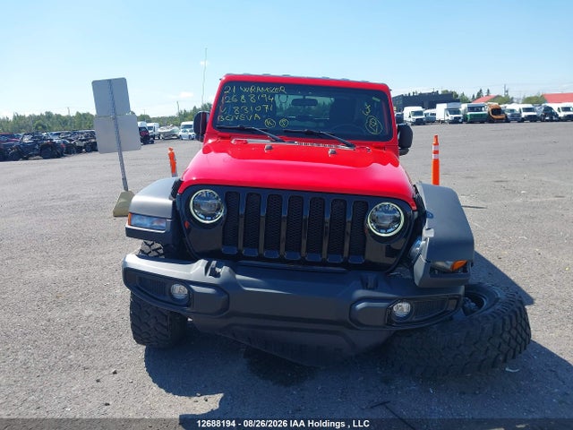 Jeep Wrangler Willys 2021 1C4GJXAG8MW831071 Image 12