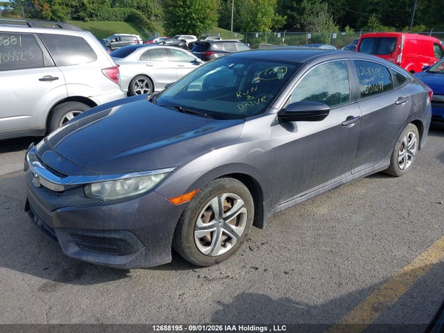 Honda Civic 2016 2HGFC2F55GH006688 Image 2
