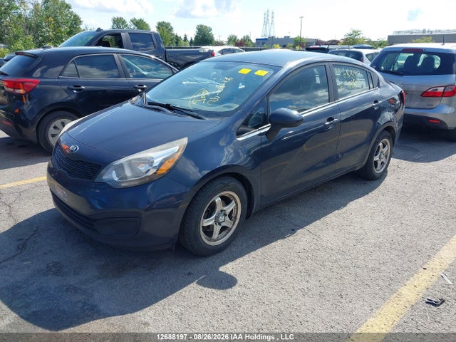 12688197 :رقم المزاد ، KNADM4A33E6382807 vin ، 2014 Kia Rio Lx مزاد بيع