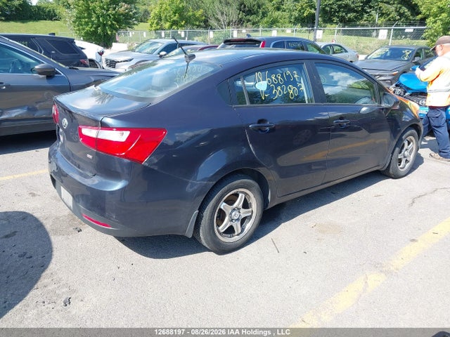 12688197 :رقم المزاد ، KNADM4A33E6382807 vin ، 2014 Kia Rio Lx مزاد بيع