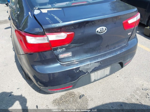 12688197 :رقم المزاد ، KNADM4A33E6382807 vin ، 2014 Kia Rio Lx مزاد بيع