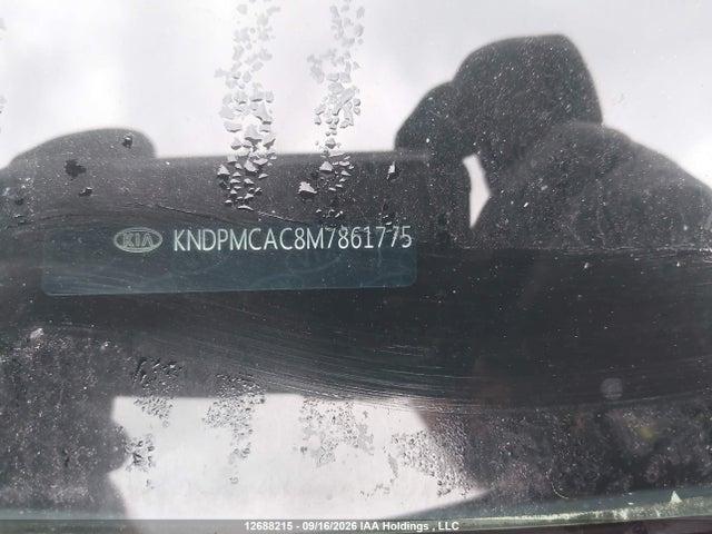 12688215 :رقم المزاد ، KNDPMCAC8M7861775 vin ، 2021 Kia Sportage Lx/lx S مزاد بيع