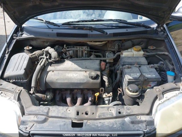 2005 Chevrolet Aveo მანქანა იყიდება აუქციონზე, vin: KL1TG52625B318728, აუქციონის ნომერი: 12688229