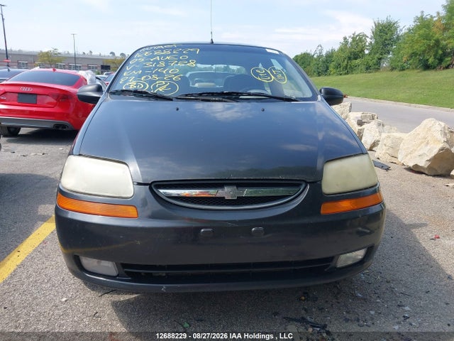 2005 Chevrolet Aveo მანქანა იყიდება აუქციონზე, vin: KL1TG52625B318728, აუქციონის ნომერი: 12688229