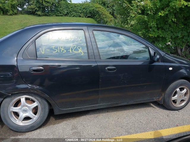 2005 Chevrolet Aveo მანქანა იყიდება აუქციონზე, vin: KL1TG52625B318728, აუქციონის ნომერი: 12688229