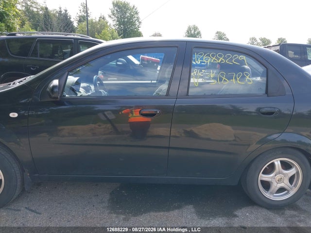 2005 Chevrolet Aveo მანქანა იყიდება აუქციონზე, vin: KL1TG52625B318728, აუქციონის ნომერი: 12688229