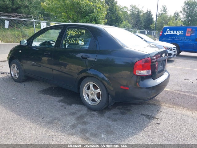 2005 Chevrolet Aveo მანქანა იყიდება აუქციონზე, vin: KL1TG52625B318728, აუქციონის ნომერი: 12688229