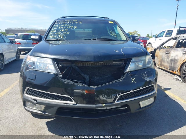 12679473 :رقم المزاد ، 2HNYD2H27DH001697 vin ، 2013 Acura Mdx مزاد بيع