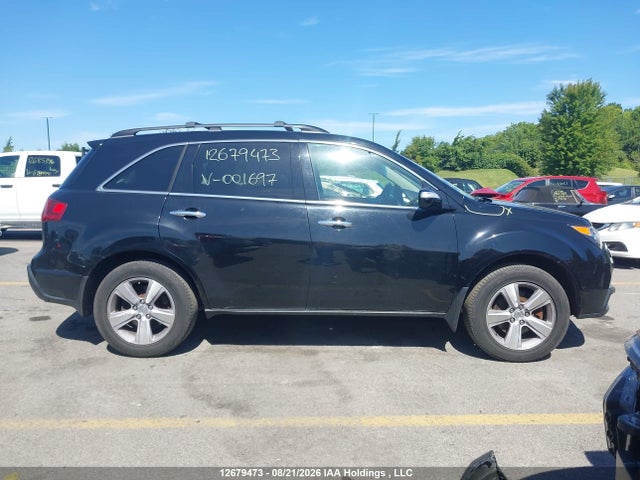 12679473 :رقم المزاد ، 2HNYD2H27DH001697 vin ، 2013 Acura Mdx مزاد بيع